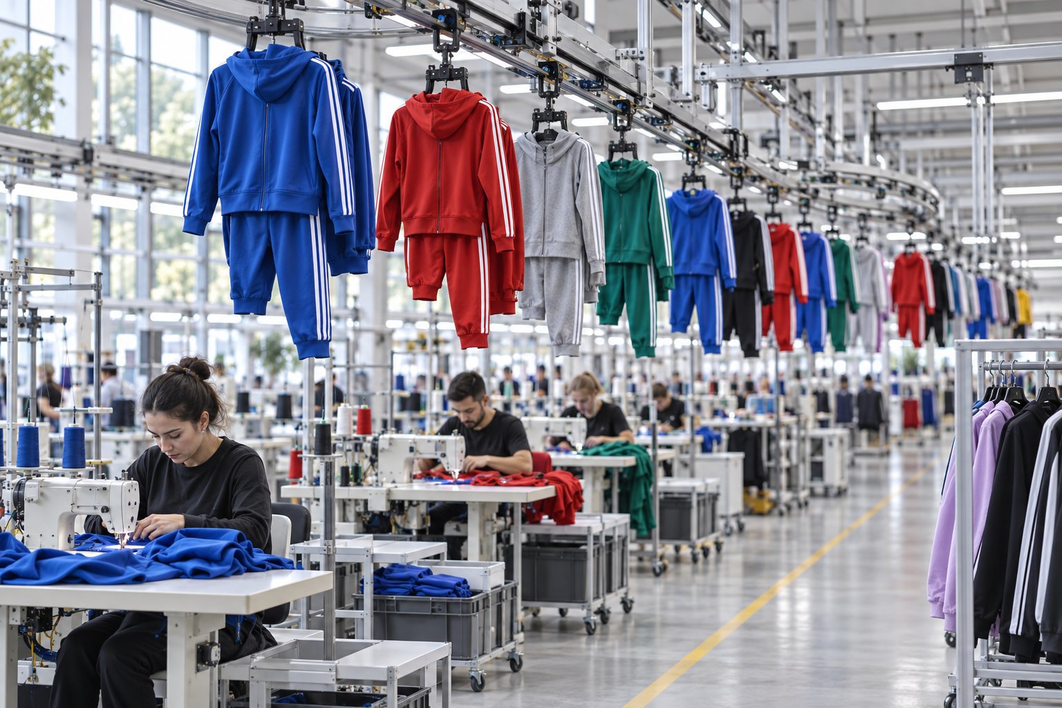 Smart Hanging Garment Assembly Lines
