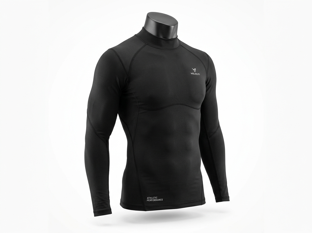 Men's Long-Sleeve Thermal Compression Baselayer Rashguard - WideWay Sportswear