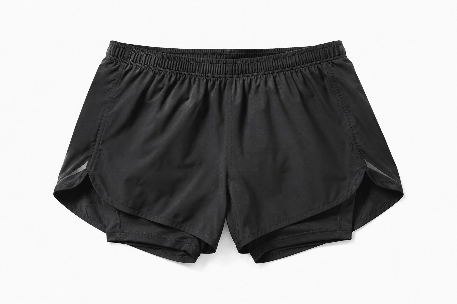 Women's High-Waisted 4-Inch Running Shorts with Inner Brief and Gel Pockets - WideWay Sportswear