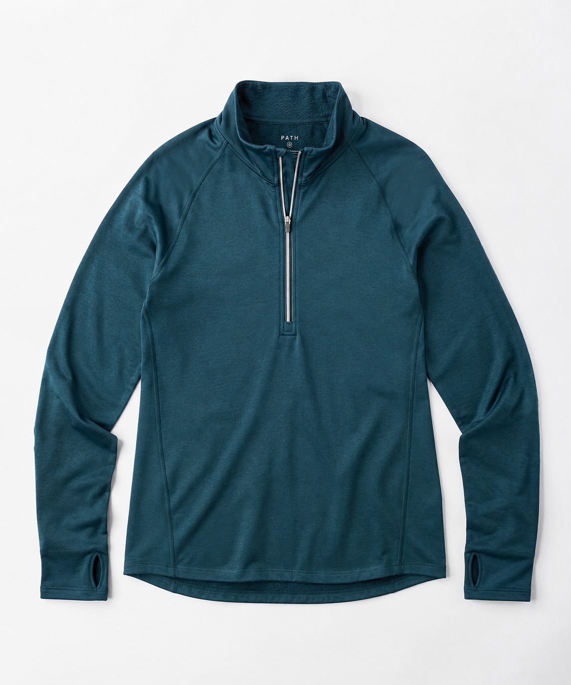 Thermal Brushed Half-Zip Winter Running Pullover