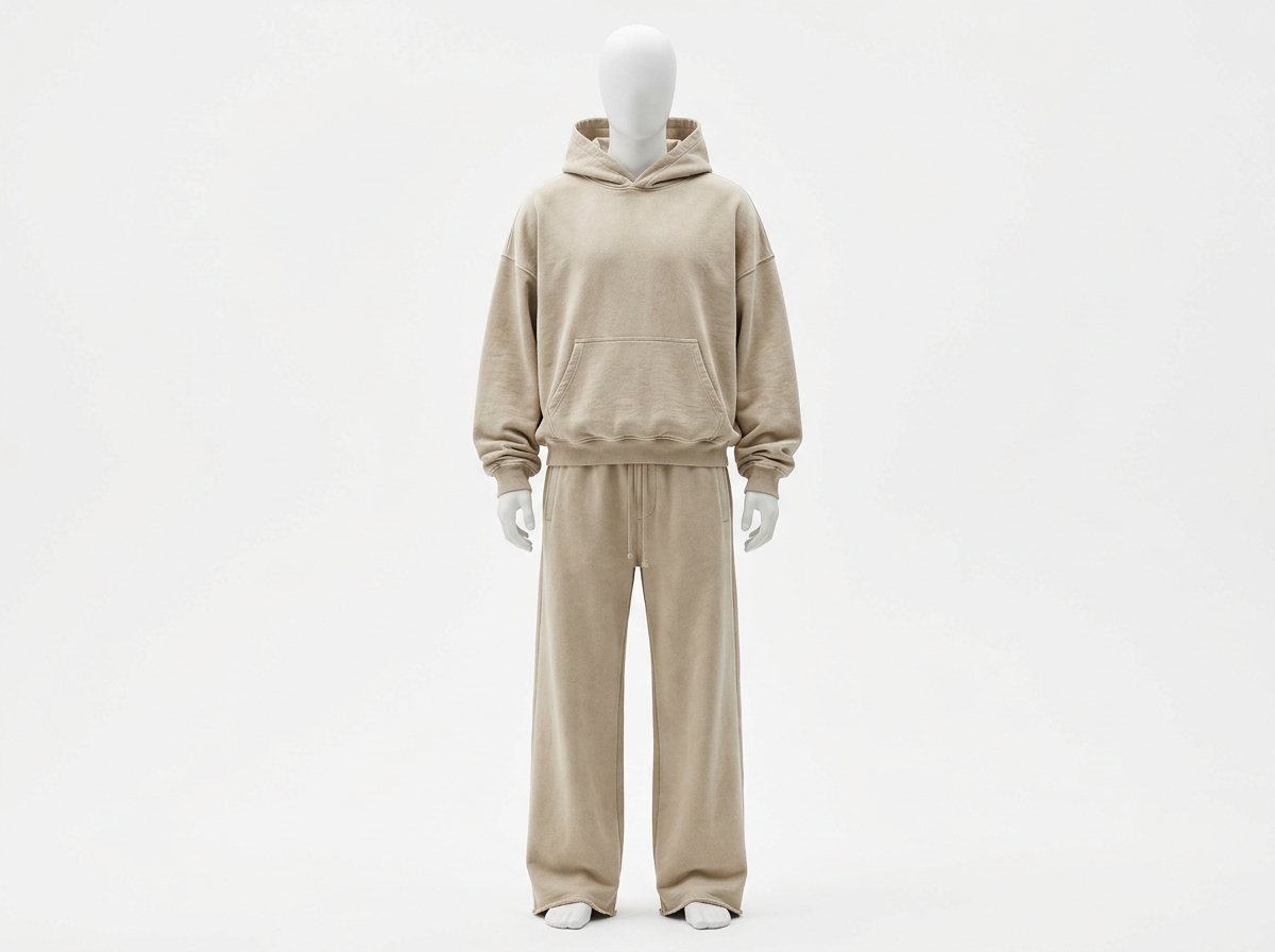 420 GSM Ultra-Heavyweight Boxy French Terry Oversized Streetwear Tracksuit - WideWay Sportswear